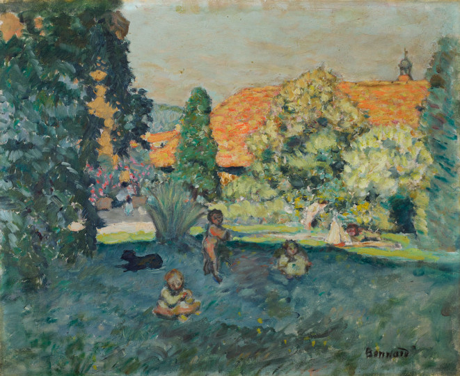 Pierre Bonnard - Le toit rose, 1899, 1899