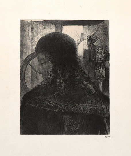 Odilon Redon - Vieux Chevalier, 1896, 1896