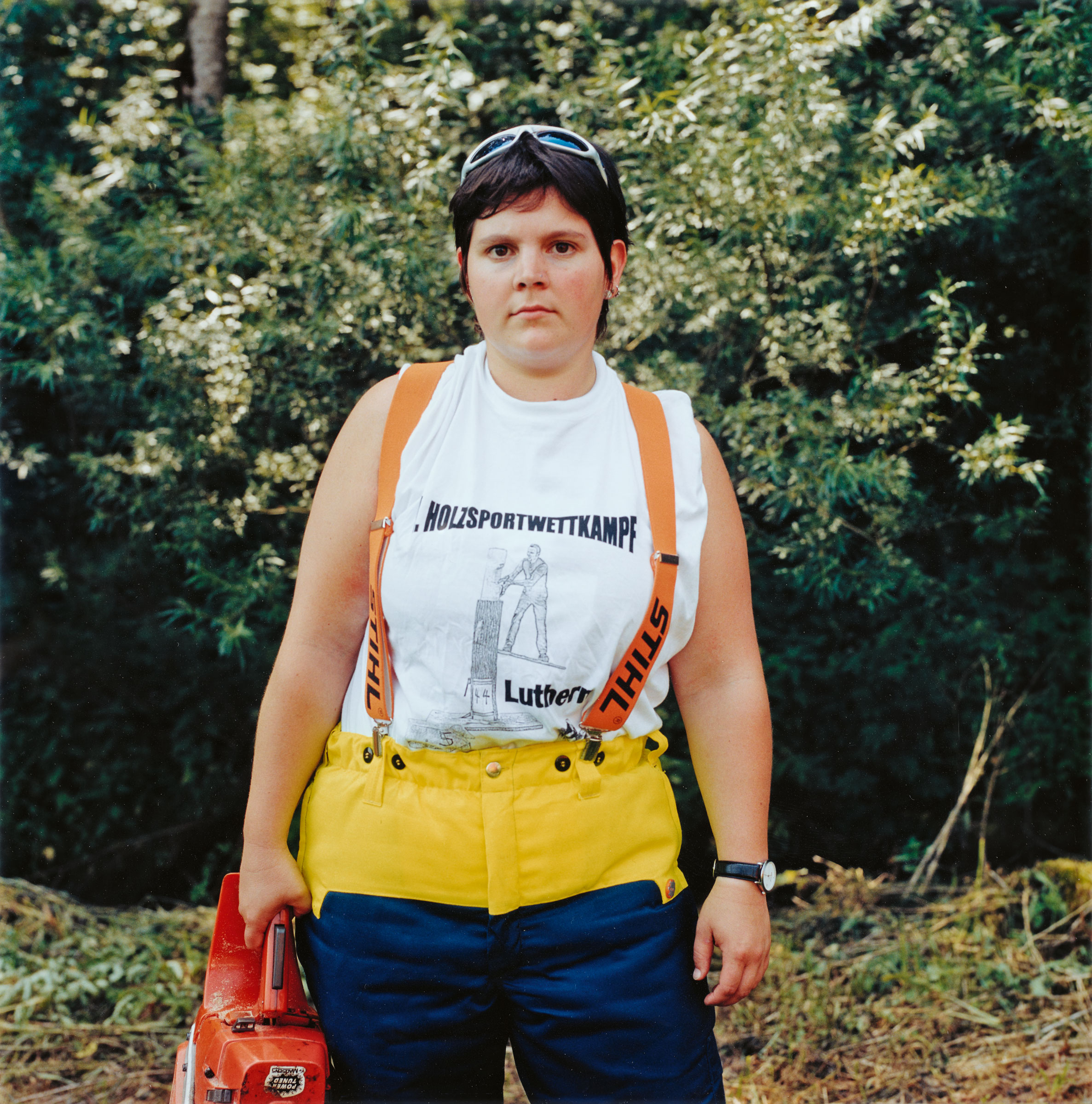 Holzsportwettkampf, Luthern LU Aus der Werkgruppe «Members», 2003