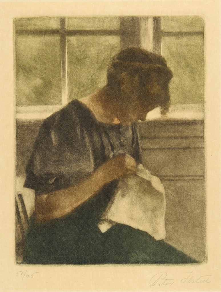 UNG PIGE, DER SYER (JUNGES M&Auml;DCHEN, DAS N&Auml;HT), 1910